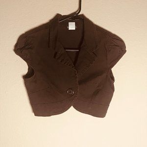 Wet Seal Cropped Blazer Jacket